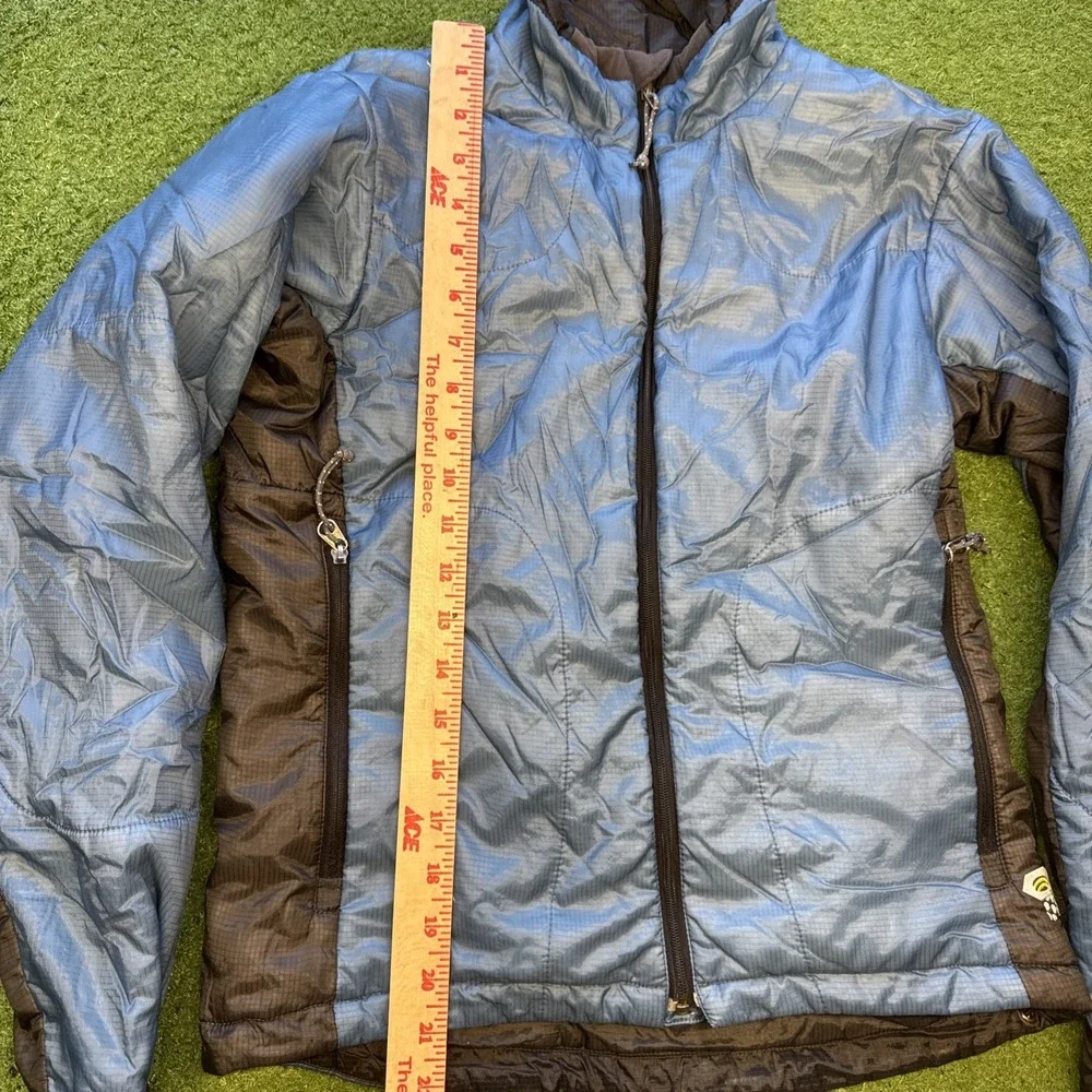 Mountain Hardwear Primaloft Women's Jacket Full Zip Blue Black Size‎ 6